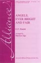 Angels Ever Bright and Fair SSA choral sheet music cover